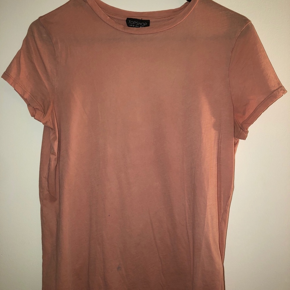 Topshop pink tshirt